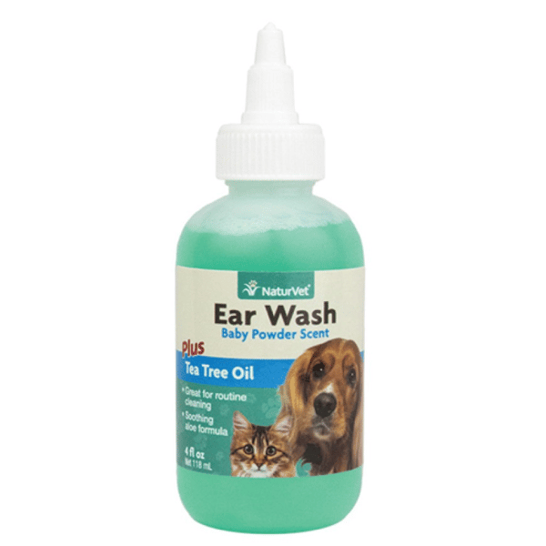 NaturVet Ear Wash with Tea Tree Oil 181ml (N3800) (圖片1)