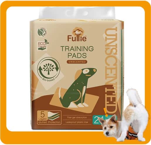 Furrie芙莉爾 Furrie芙莉爾 生物基自然分解環保 寵物尿墊 狗尿墊 狗尿片 [60x90 L碼 24PADS]   正面圖