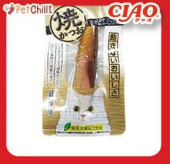 CIAO CIAO 貓零食 日本燒鰹魚條 本格だしミックス味 小包裝 15g [正宗雜錦高湯味] 15g  正面圖