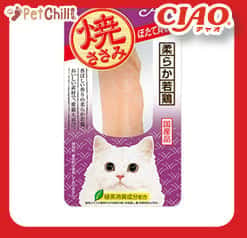 CIAO CIAO 貓零食 日本烤雞胸肉 扇貝味 30g 30g 正面圖