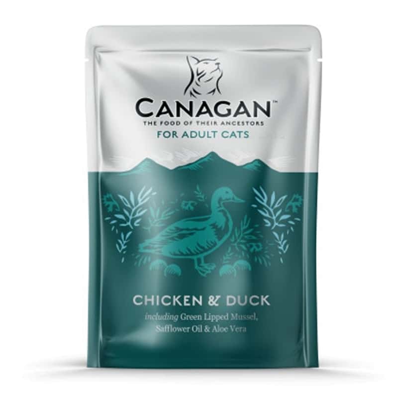 CANAGAN原之選 CANAGAN原之選 貓濕糧 成貓鮮肉滋味包 雞肉及鴨肉 85g 85g  正面圖