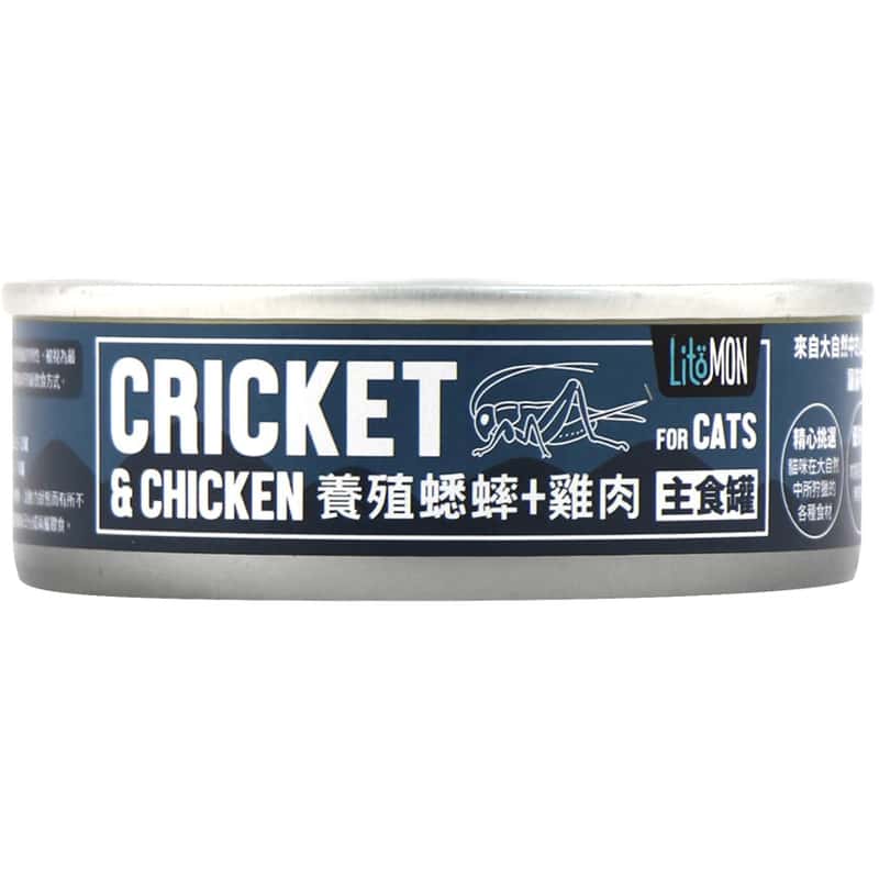 怪獸部落 怪獸部落 野味貓主食罐 蟋蟀雞肉 82g 82g  正面圖