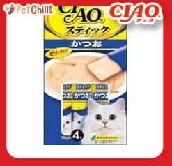 CIAO CIAO 貓零食 日本啫喱滋味棒 かつお 鰹魚味 60g 60g  正面圖