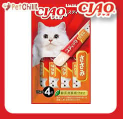 CIAO CIAO 貓零食 日本啫喱果凍棒 ささみ 雞肉味 60g 60g  正面圖