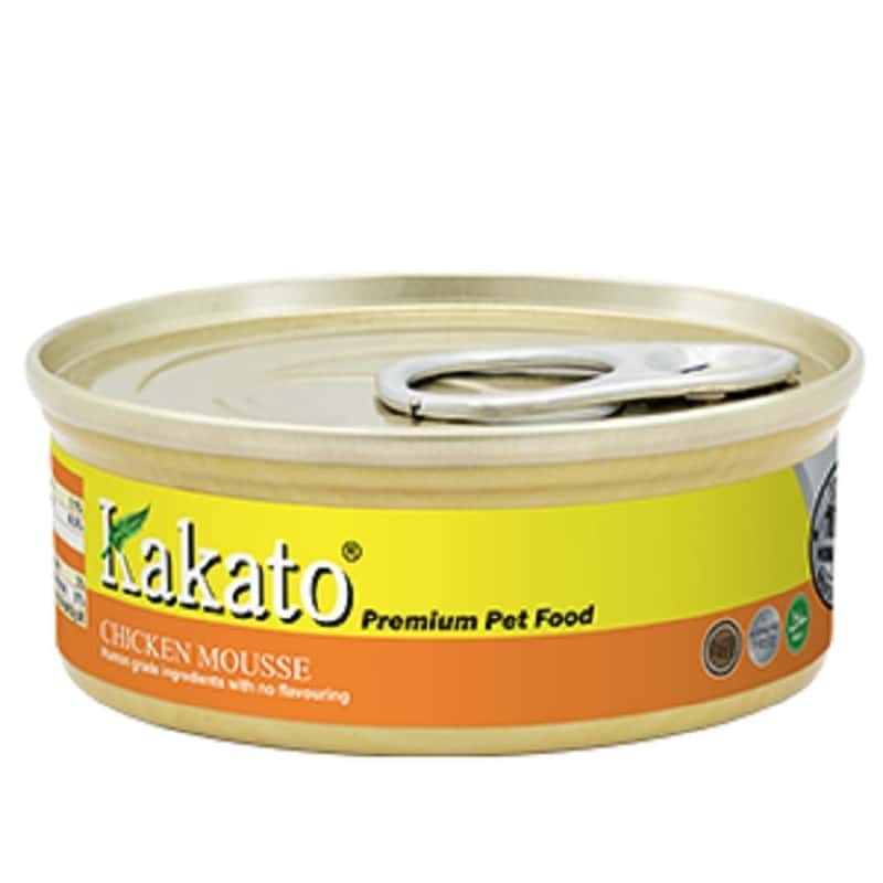 Kakato Kakato 罐頭 貓狗罐頭 雞肉慕絲 40g 40g  正面圖