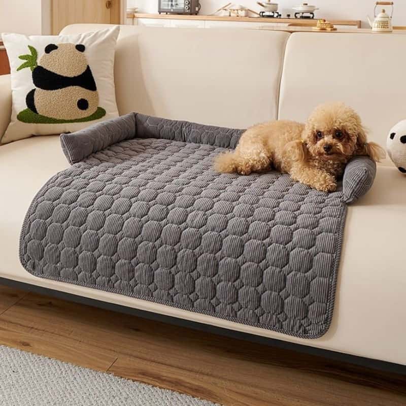 Pet Bed Corduroy Round Pet Pad 貓犬用日常用品 寵物床墊用品 寵物用品速遞