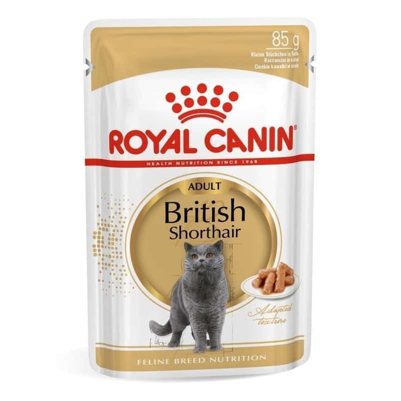 Royal Canin Royal Canin 法國皇家 貓濕糧 英國短毛成貓專屬主食濕糧  85g 85g  正面圖