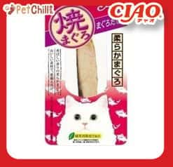 CIAO CIAO 貓零食 日本燒鰹魚條 まぐろだし味 大包裝 25g [金槍魚味] 25g  正面圖