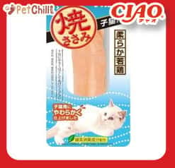 CIAO CIAO 貓零食 日本烤雞胸肉 幼貓用 原味 30g 30g 貓用 正面圖