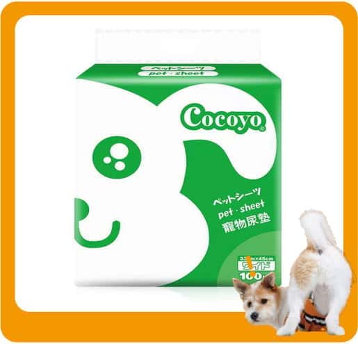 CoCoYo CoCoYo 超值型 寵物尿墊 狗尿墊 狗尿片 [33x45 S碼 100枚]   正面圖