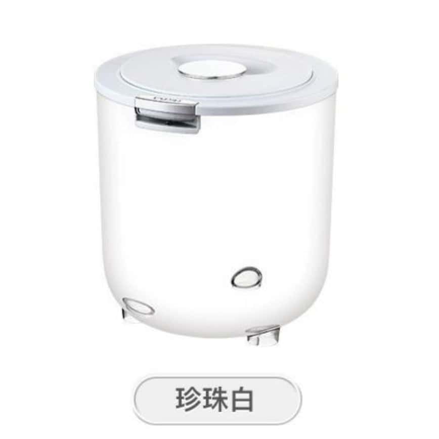 密封寵物糧桶 貓糧狗糧 防潮大容量 圓桶 約5kg (img2)
