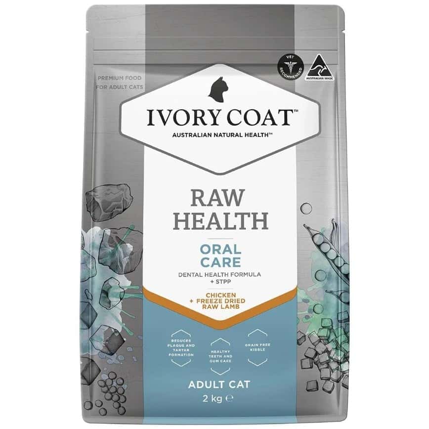 Ivory Coat 貓糧 無穀物雞肉+生羊肺凍乾 口腔護理成貓配方 2kg (ICS-261312) (img2)