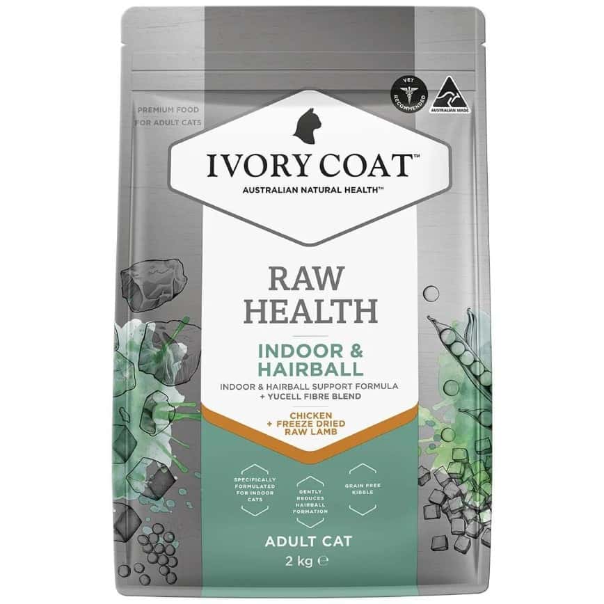 Ivory Coat 貓糧 無穀物雞肉+生羊肺凍乾 去毛球室內成貓配方 2kg (ICS-261309) (img2)