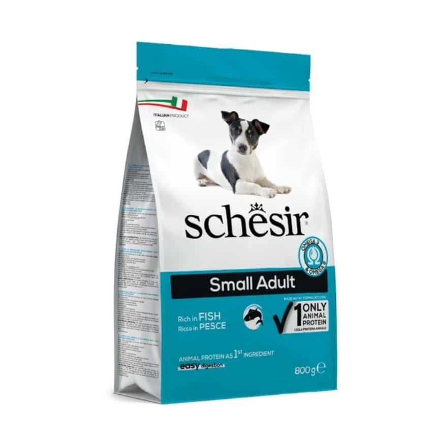 Schesir 狗糧 小型成犬糧 天然魚肉配方 800g (SCH15002) (img2)