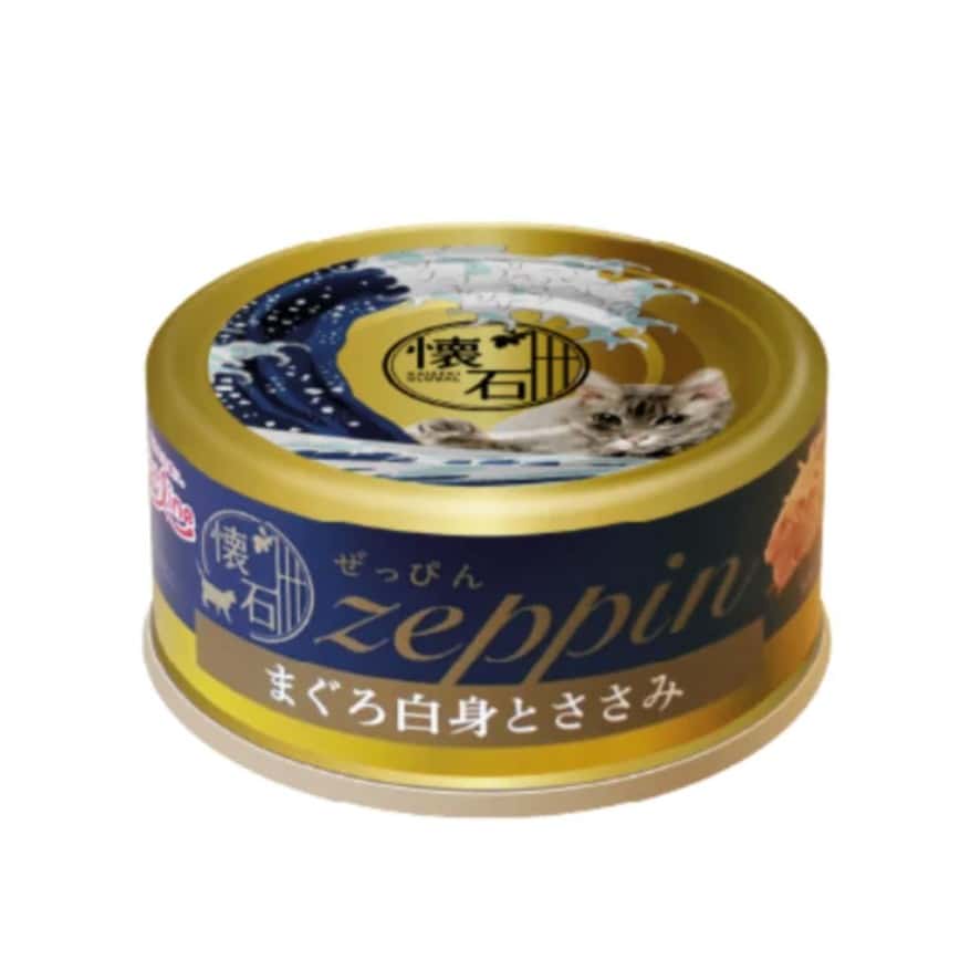 日清 貓罐頭 懷石絕品 白肉吞拿魚+雞肉 70g (PL-Z130) (img2)