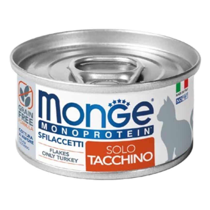 Monge 貓罐頭 單一蛋白系列 火雞 80g (MO7153) (新舊包裝隨機發貨)  (img2)