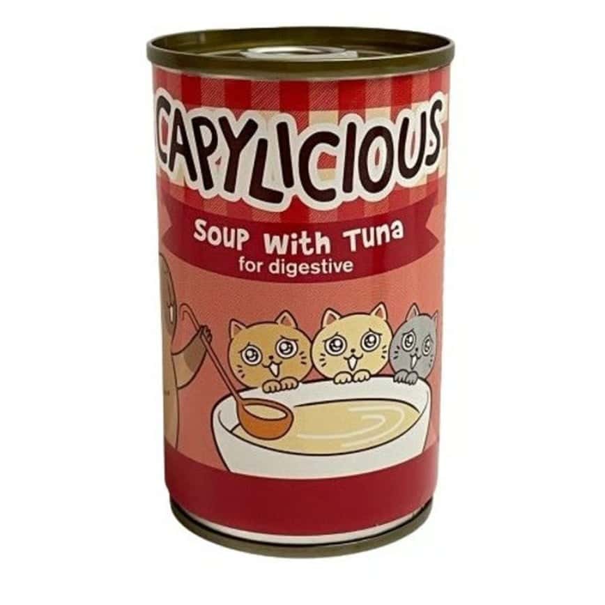 CARYLICIOUS 貓罐頭 消化系統健康配方 吞拿魚湯罐 140g (101587) (img2)