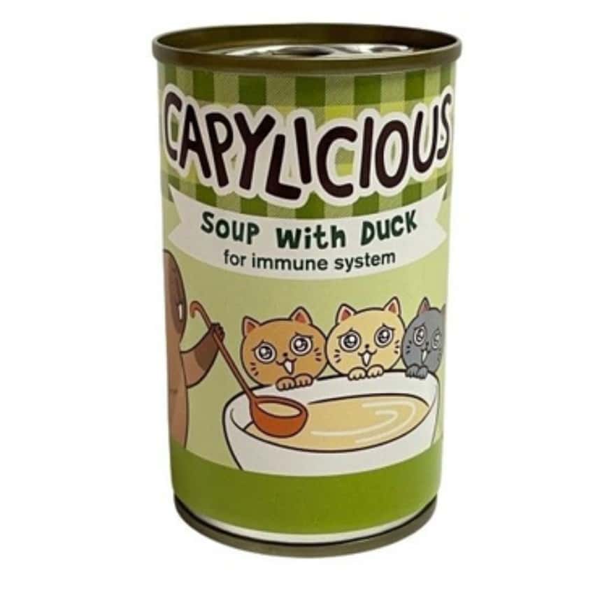 CARYLICIOUS 貓罐頭 增強免疫系統配方 鴨肉湯罐 140g (101592) (img2)