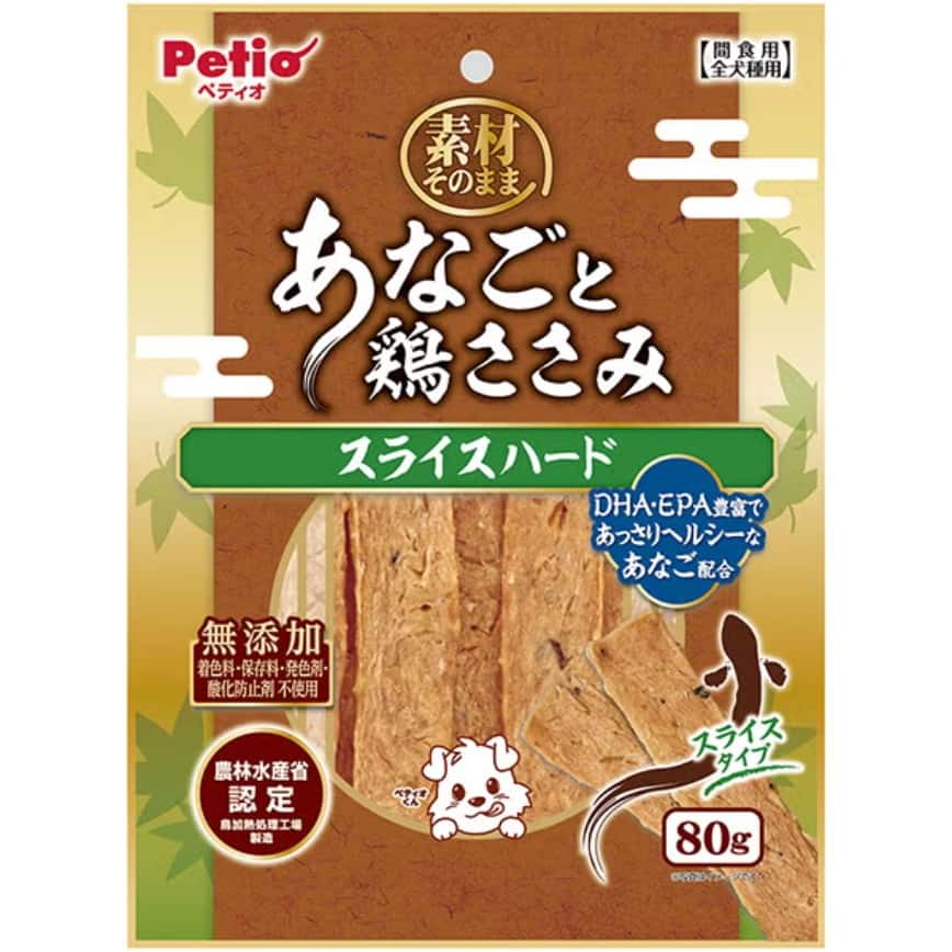 Petio 狗零食 素材原味系列 星鰻+雞柳片 80g (80505379) (img2)