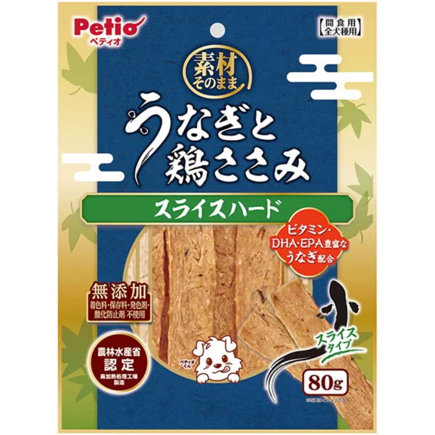 Petio 狗零食 素材原味系列 鰻魚+雞柳雞柳片 80g (80505381) (img2)