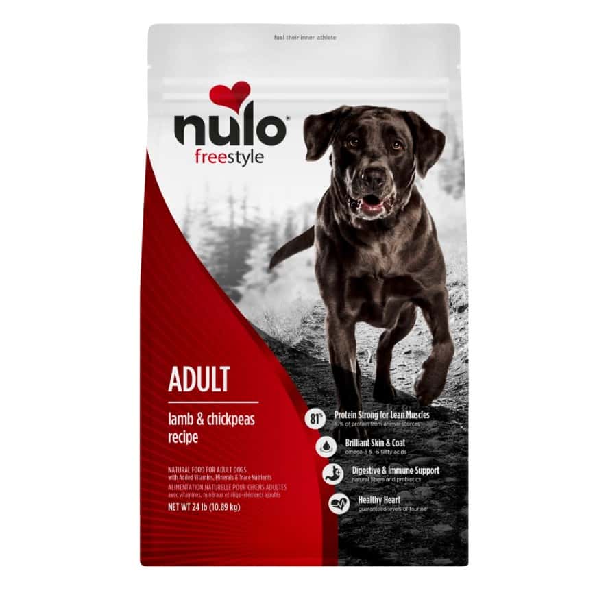 Nulo Freestyle 無穀物狗糧 成犬配方 羊肉+鷹嘴豆 24lb (51AL24) (img2)