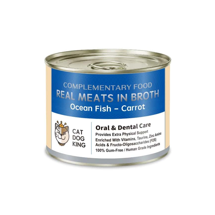 貓犬王 真肉上湯貓狗能量罐 全海魚及胡蘿蔔 170g (CDK2087) (img2)