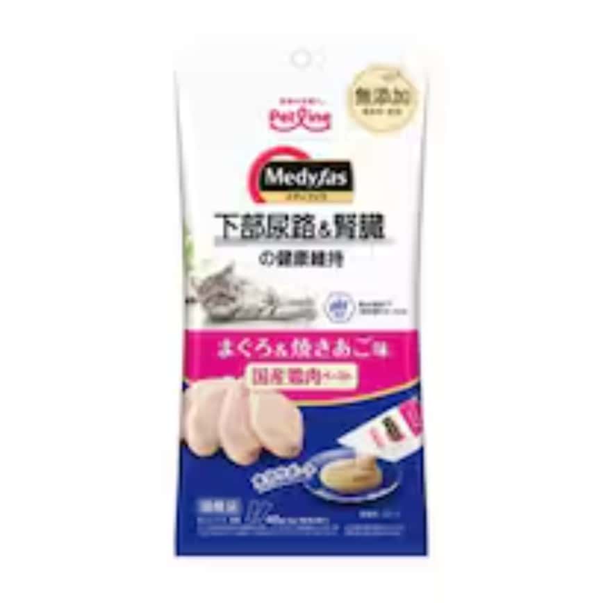 日本PetLine Medyfas 貓保健品 護腎尿道配方 鯖魚飛魚風味 6g×8 (PL-MFS-1) (img2)
