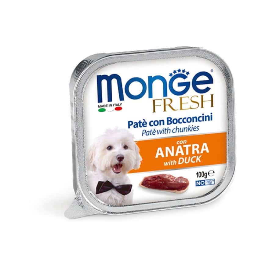 Monge Fresh 狗餐盒 鴨肉 100g (MO3048) (新舊包裝隨機發貨) (img2)