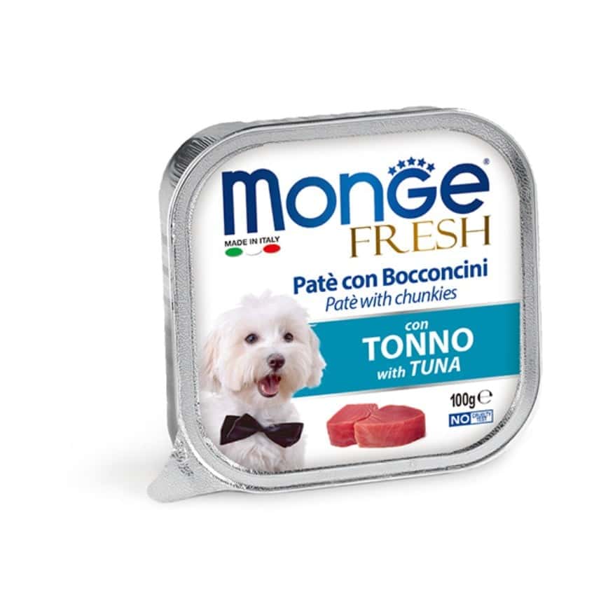 Monge Fresh 狗餐盒 吞拿魚 100g (MO3017) (新舊包裝隨機發貨) (img2)