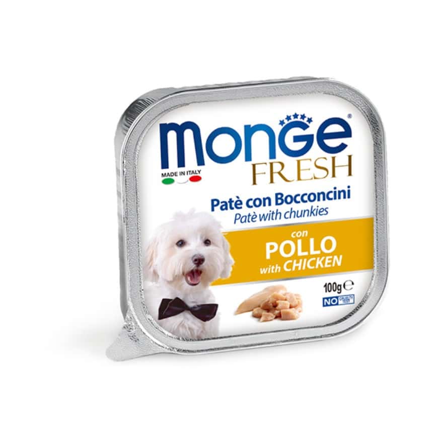 Monge Fresh 狗餐盒 雞肉 100g (MO3062) (新舊包裝隨機發貨) (img2)