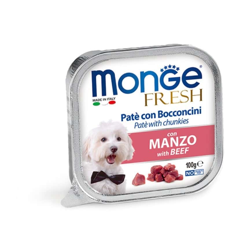 Monge Fresh 狗餐盒 牛肉 100g (MO3079) (新舊包裝隨機發貨) (img2)