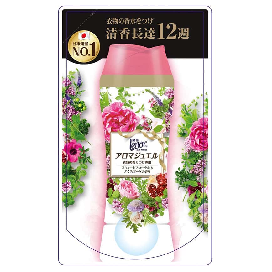 Lenor 衣物清香珠補充包 甜花石榴香 455ml (5PG80697902) - 清貨優惠 (圖片2)