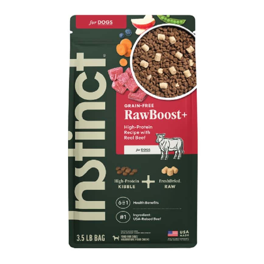 Instinct 狗糧 無穀物生肉系列 牛肉 3.5lb (656357) (新舊包裝隨機發貨) (圖片2)