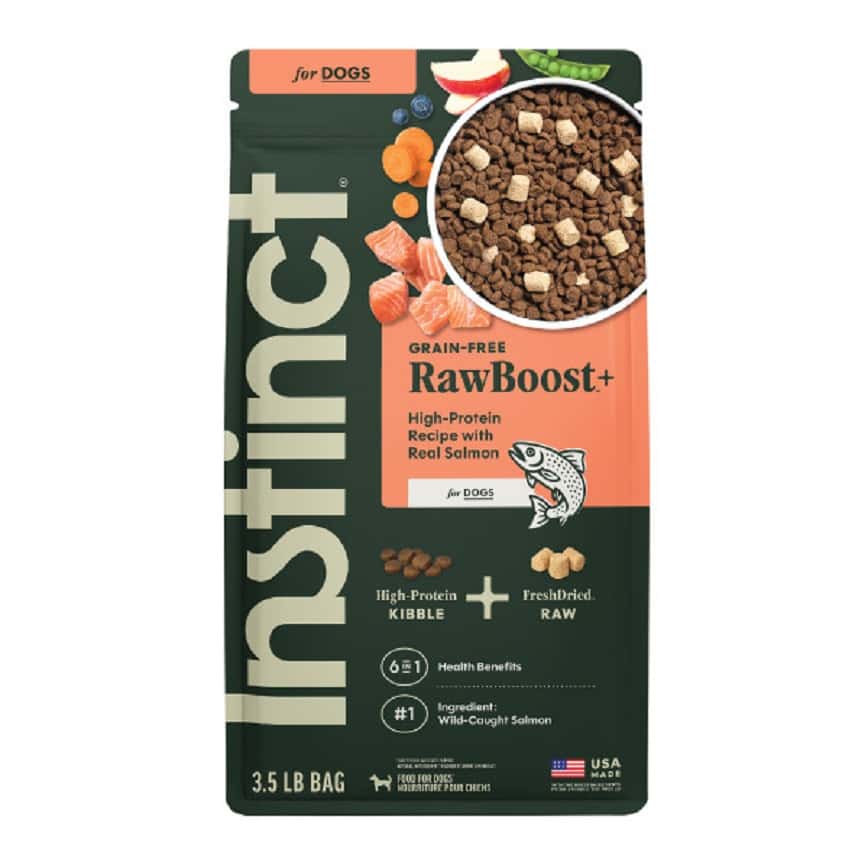 Instinct 狗糧 無穀物生肉系列 三文魚 3.5lb (656289) (新舊包裝隨機發貨) (圖片2)
