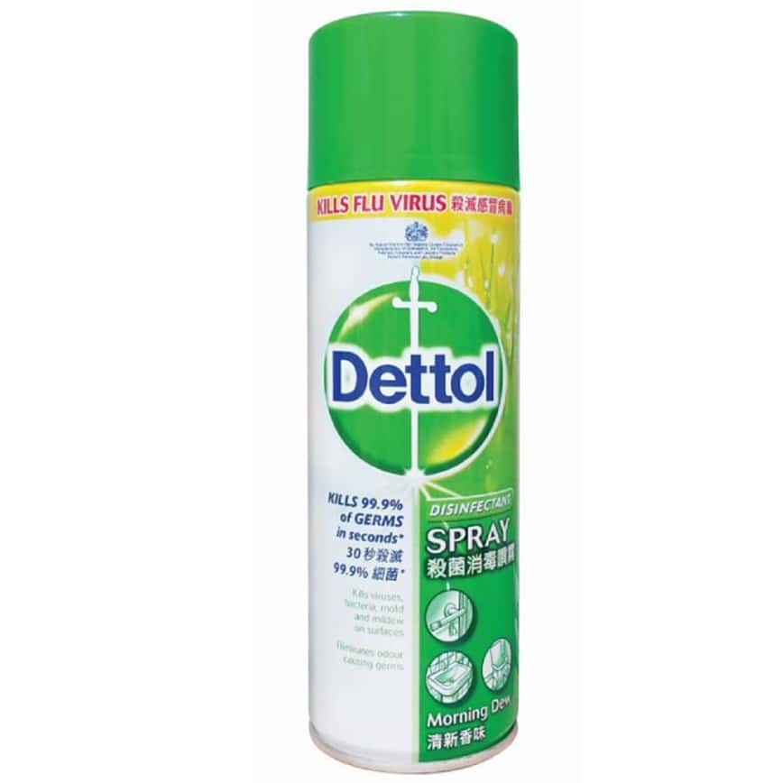 滴露 殺菌消毒噴霧 清新香味 綠色 450ml (DET0005) - 清貨優惠 (圖片2)