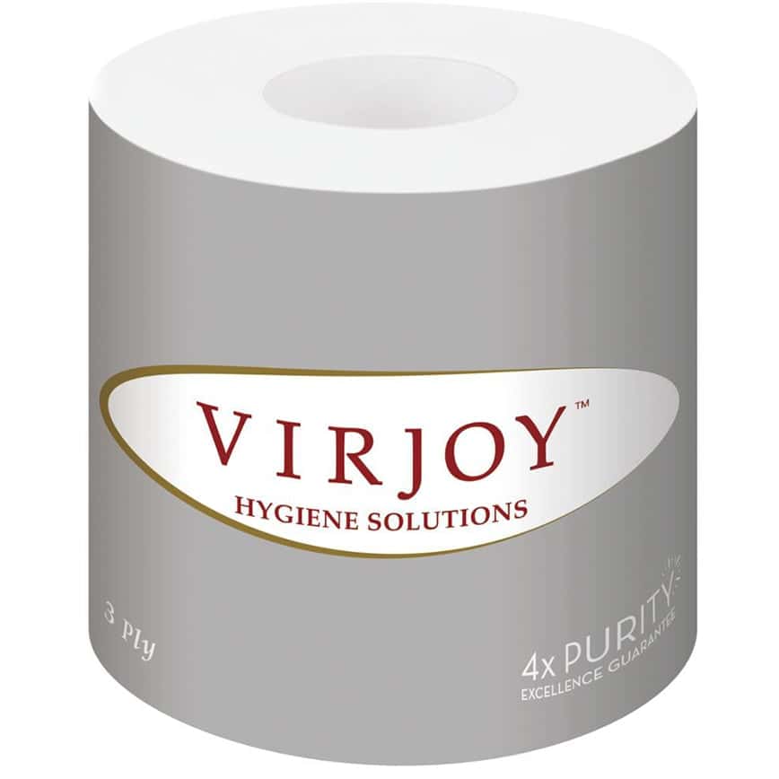 VIRJOY唯潔雅 銀色卷紙(14.3gsm,3層,每卷100g) 10卷1條 (VIR0003) (TBS) - 清貨優惠 (圖片2)
