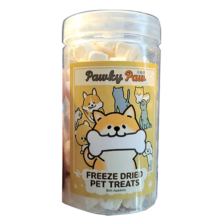 Pawky Paw 貓狗小食 凍乾乳酪 士多啤梨味 50g (IC0038) (圖片2)