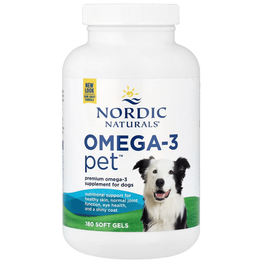 Nordic Naturals Omega-3 Pet Soft Gels for Dogs 軟凝膠180粒 (犬用) (新舊包裝隨機發貨) (圖片2)