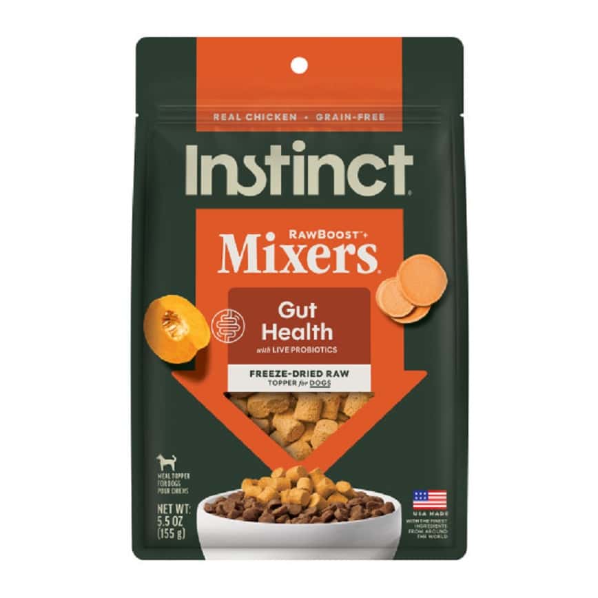 Instinct 狗糧 功能性系列 凍乾肉粒 腸道健康 5.5oz (601296) (新舊包裝隨機發貨) (img2)