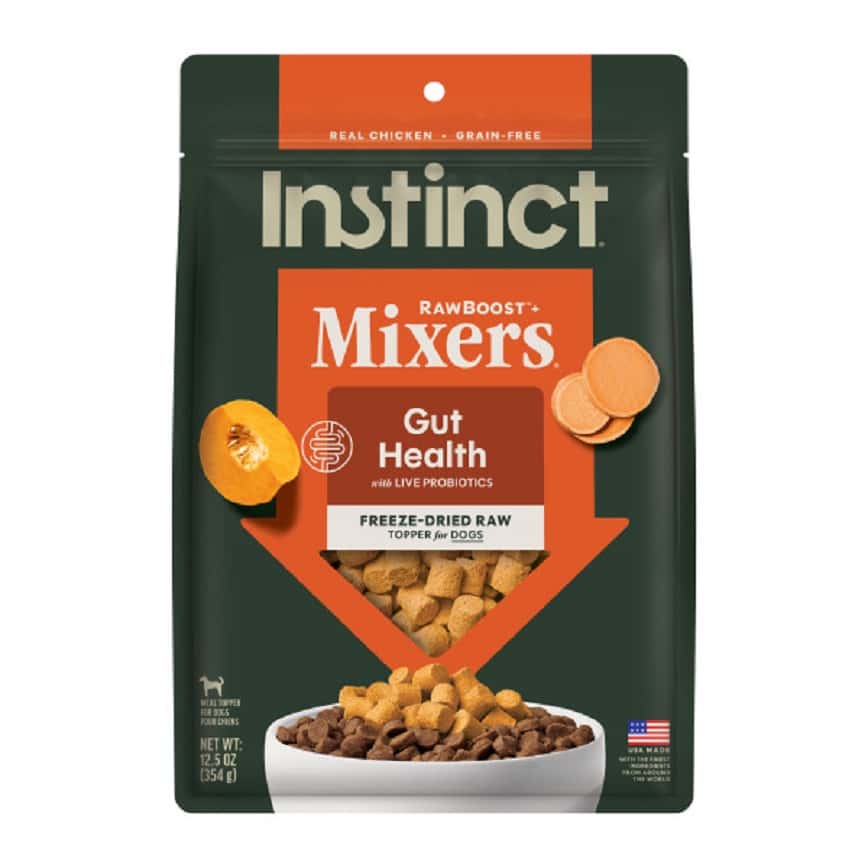 Instinct 狗糧 功能性系列 凍乾肉粒 腸道健康 12.5oz (601227) (新舊包裝隨機發貨) (img2)