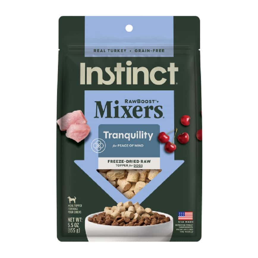 Instinct 狗糧 功能性系列 凍乾肉粒 Calming Support 寧心 5.5oz (600541) (新舊包裝隨機發貨) (圖片2)