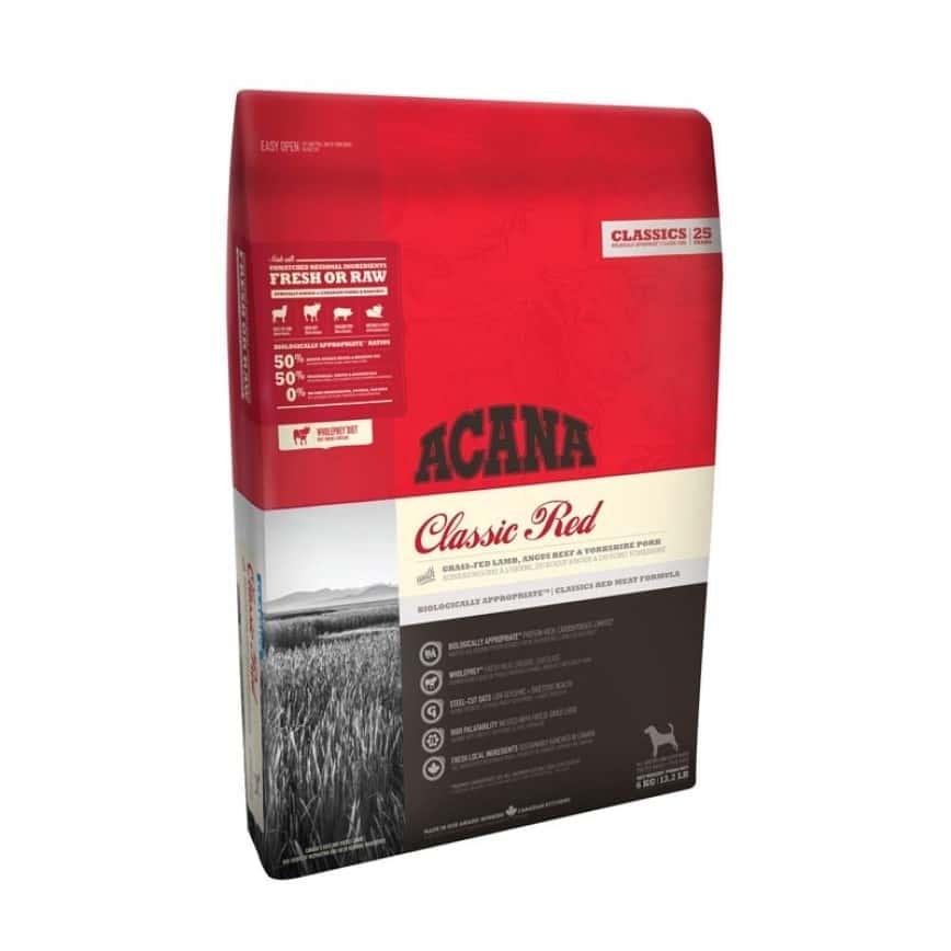 ACANA愛肯拿 無穀物狗糧 經典紅肉 12kg 或 (2包6kg夾袋) (TBS) (圖片2)