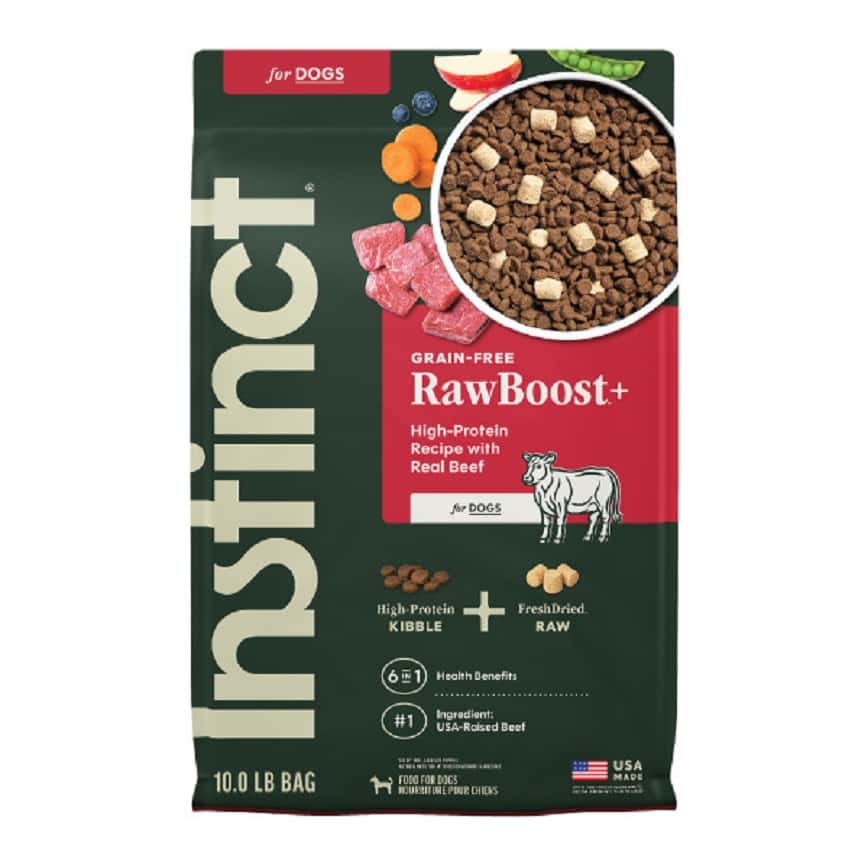 Instinct 狗糧 無穀物生肉系列 牛肉 10lb (658818) (新舊包裝隨機發貨) (圖片2)