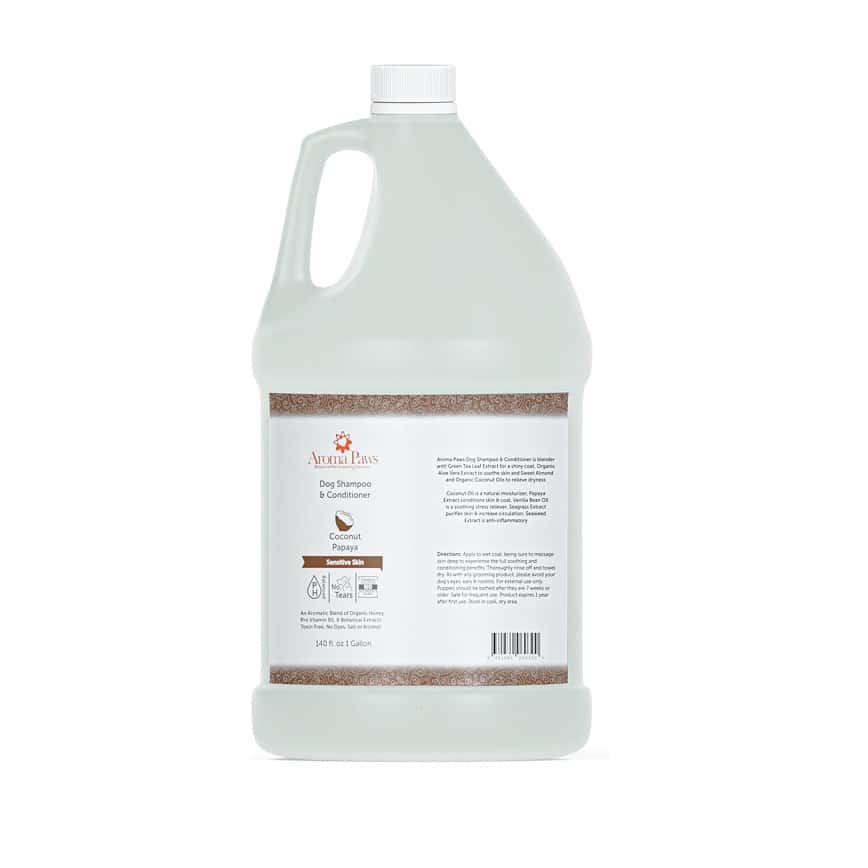 Aroma Paws Shampoos & Conditioners Coconut Papaya 1Gal (AP002) (圖片2)