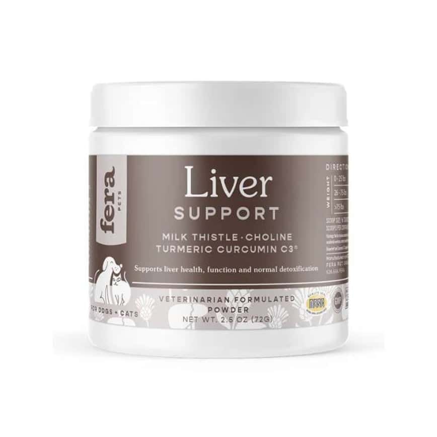 Fera Pets Supplement 貓狗營養補充品 護肝排毒營養粉 72g (犬貓通用) (4580) (圖片2)