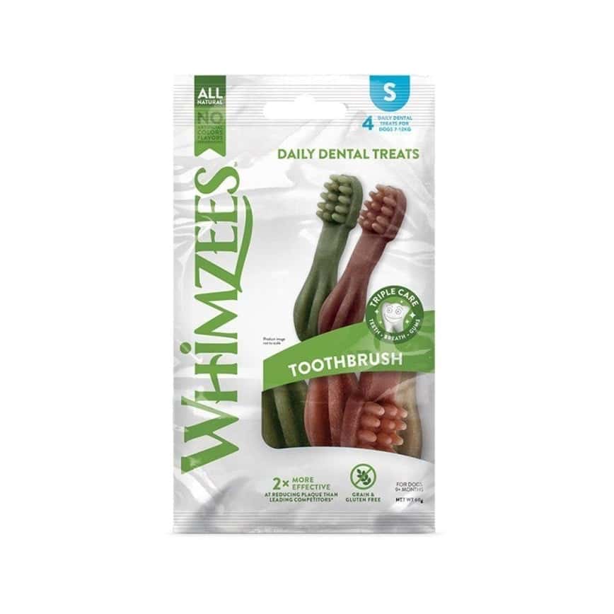 WHIMZEES 小型犬 牙刷款潔齒骨 4支 (WHZ742) (新舊包裝隨機發貨) (圖片2)