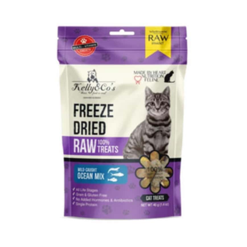 Kelly & Co's 貓零食 脫水凍乾小食 海洋雜錦 40g (圖片2)