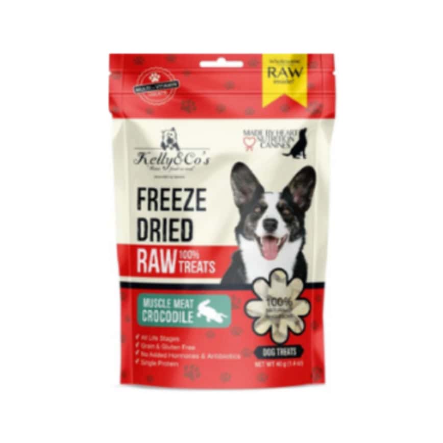 Kelly & Co's 狗零食 脫水凍乾小食 鱷魚肉 40g (圖片2)