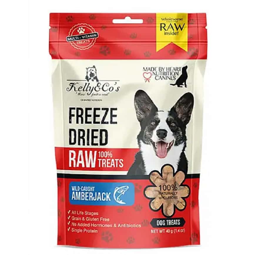 Kelly & Co's 狗零食 脫水凍乾小食 油甘魚 40g (圖片2)