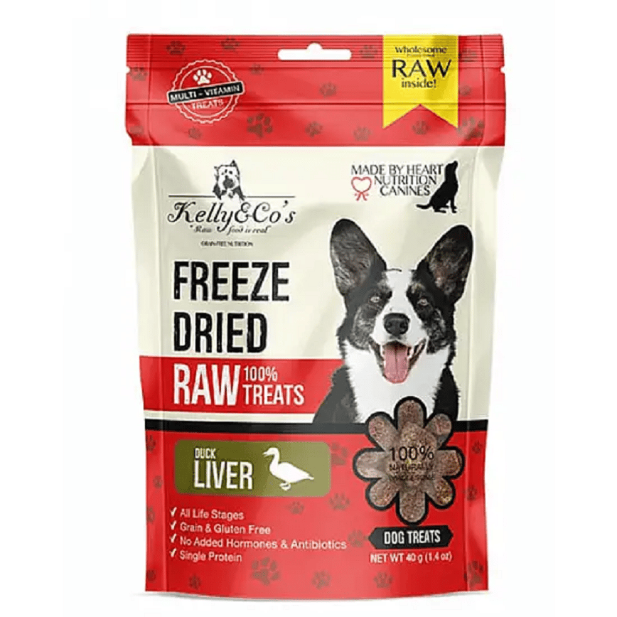 Kelly & Co's 狗零食 脫水凍乾小食 鴨肝 40g (圖片2)